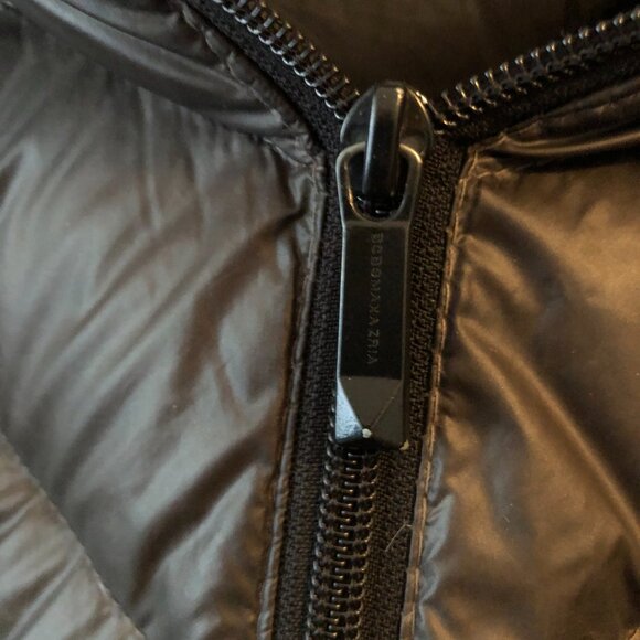 BCBG PACKABLE PREMIUM DOWN COAT WITH HOOD BLACK L NWOT - Picture 9 of 14
